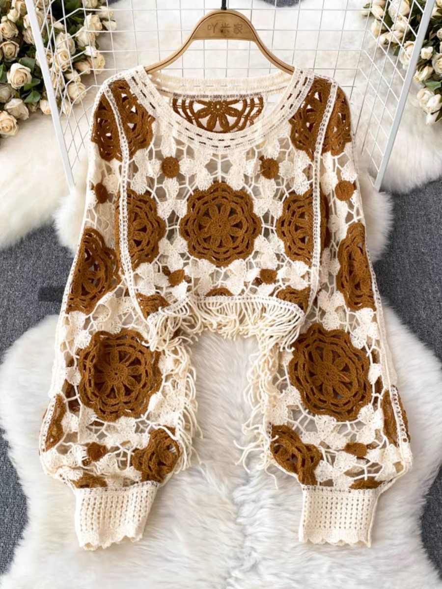 It’s settled crotchet top TZZ2564 image