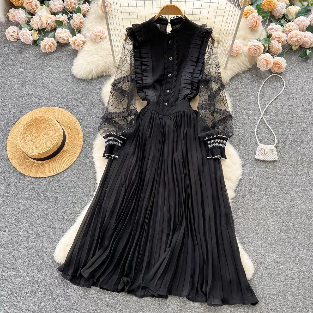 Cocktail queen black dress FD223 image