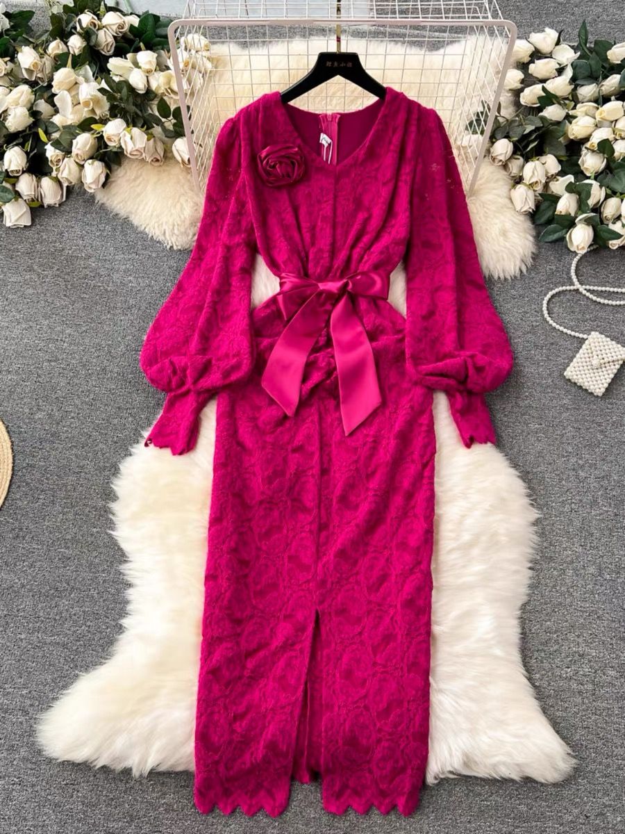 Chill day lace dress FBC121 image