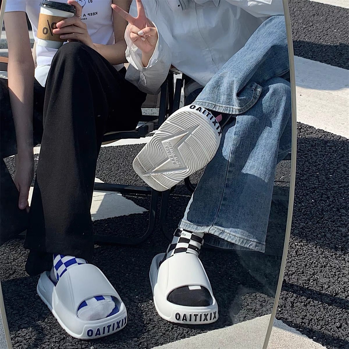 Sport charm slippers SNZZ331 image