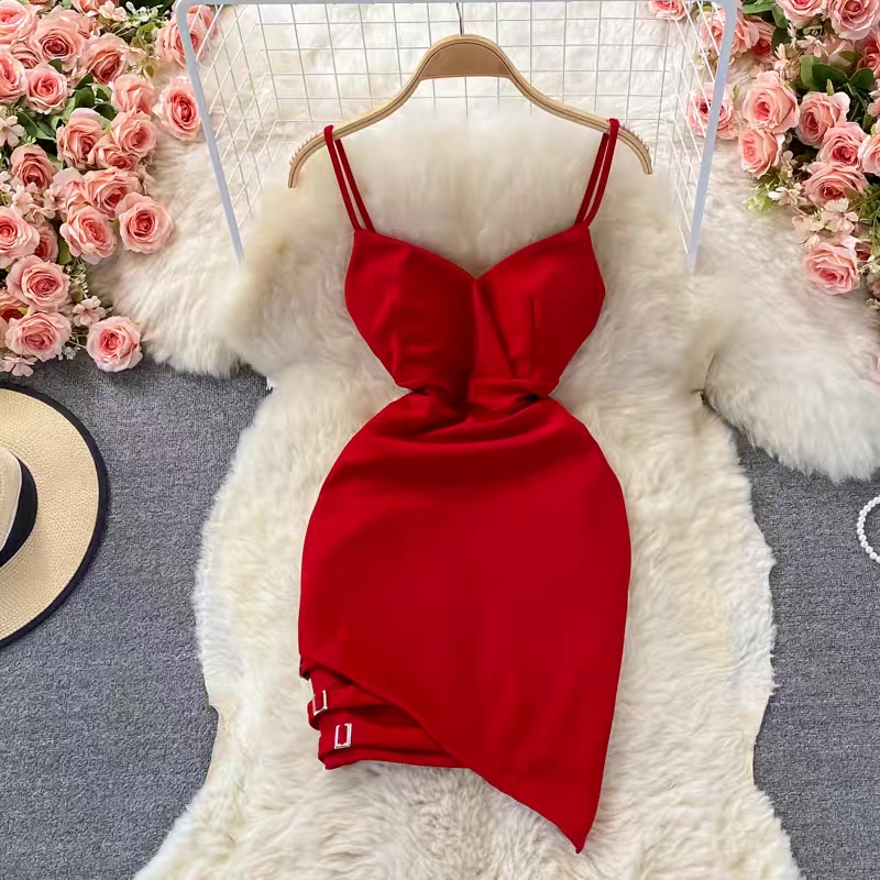 Boss chic mini buckle gown CBC35