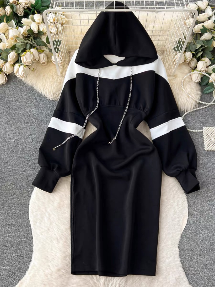 Wishing you warmth hoodie dress CBC219