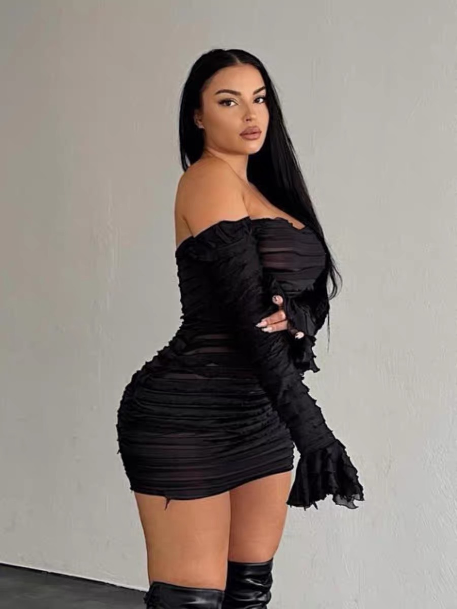 The chosen one ribbed dress CBC296