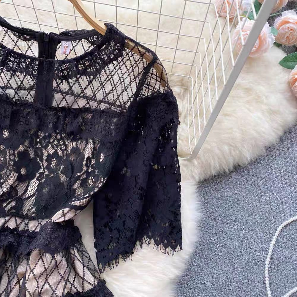 Fantasia night all lace dress FD38 image