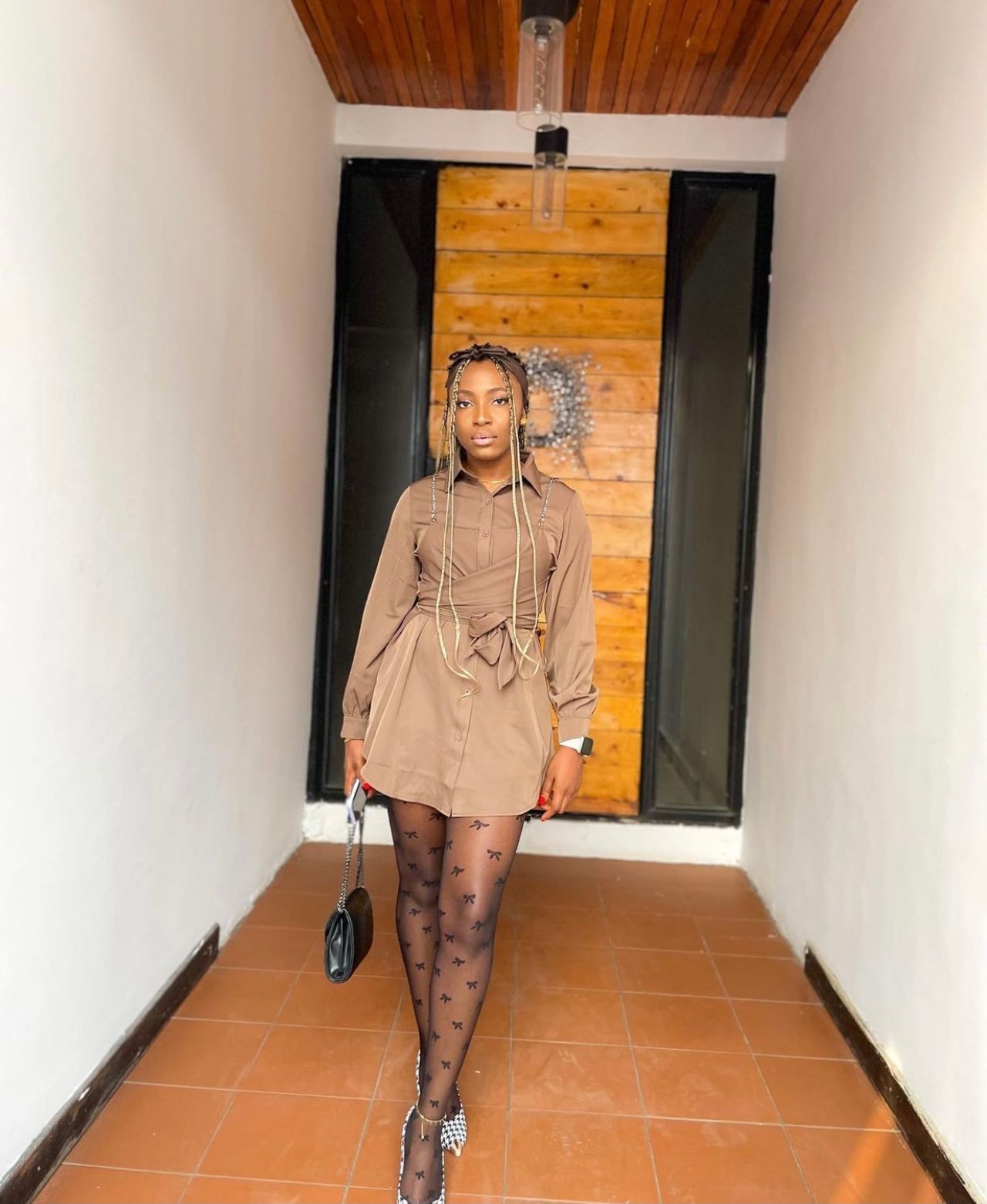 Make me yours shirt dress image