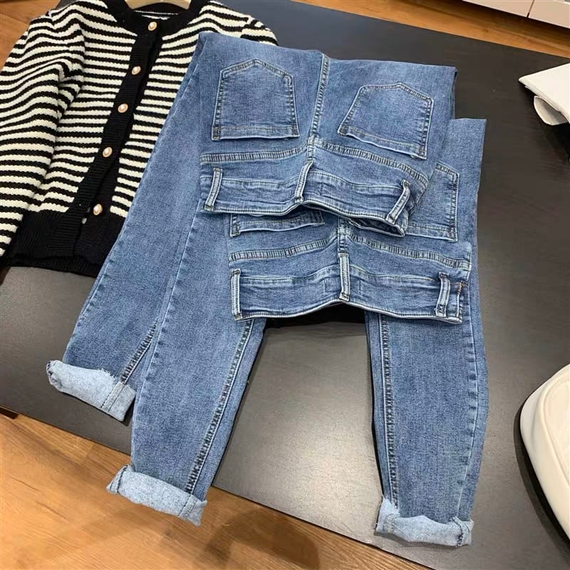Mind blown denim jeans image