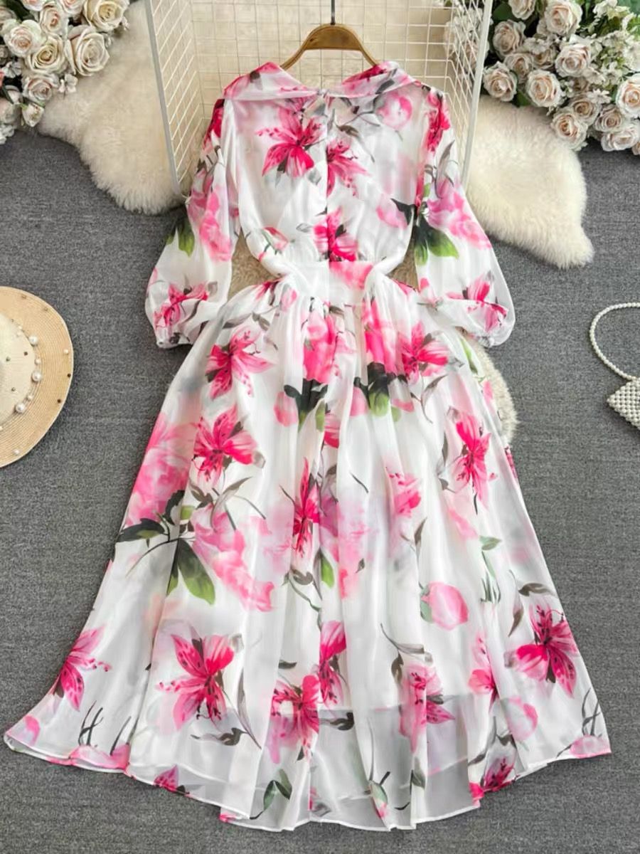 The legend floral dress CD691 image