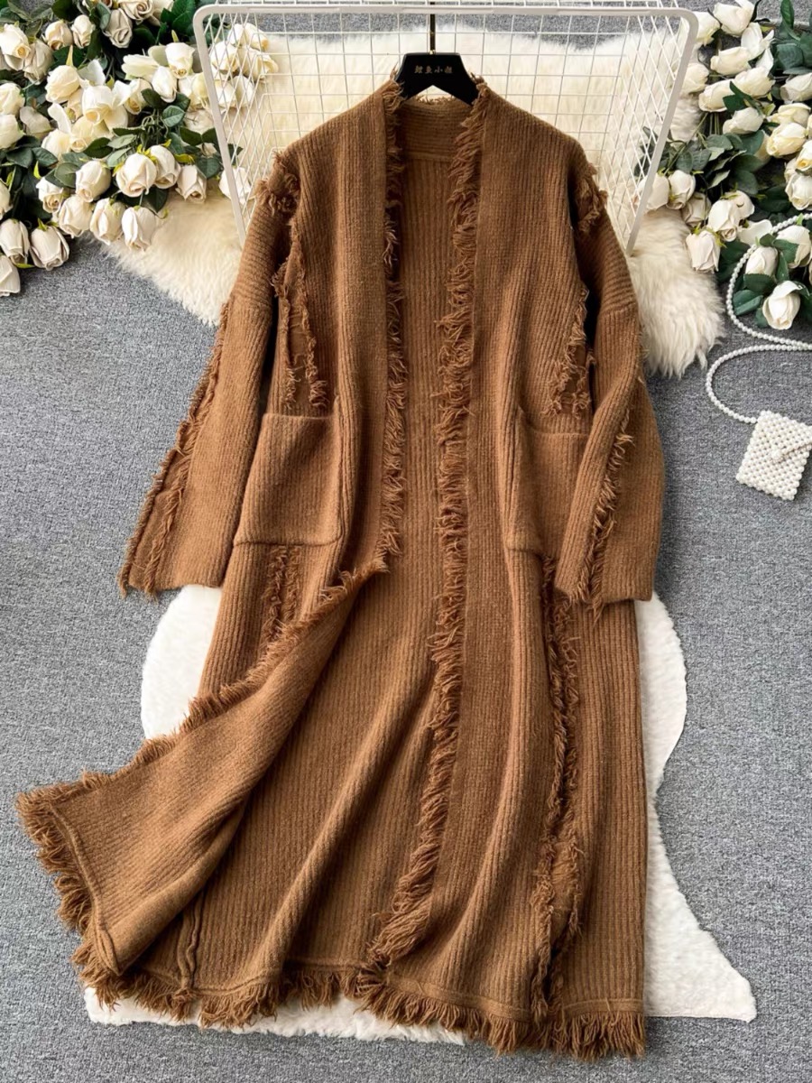 Boujee queen knit kimono KM111