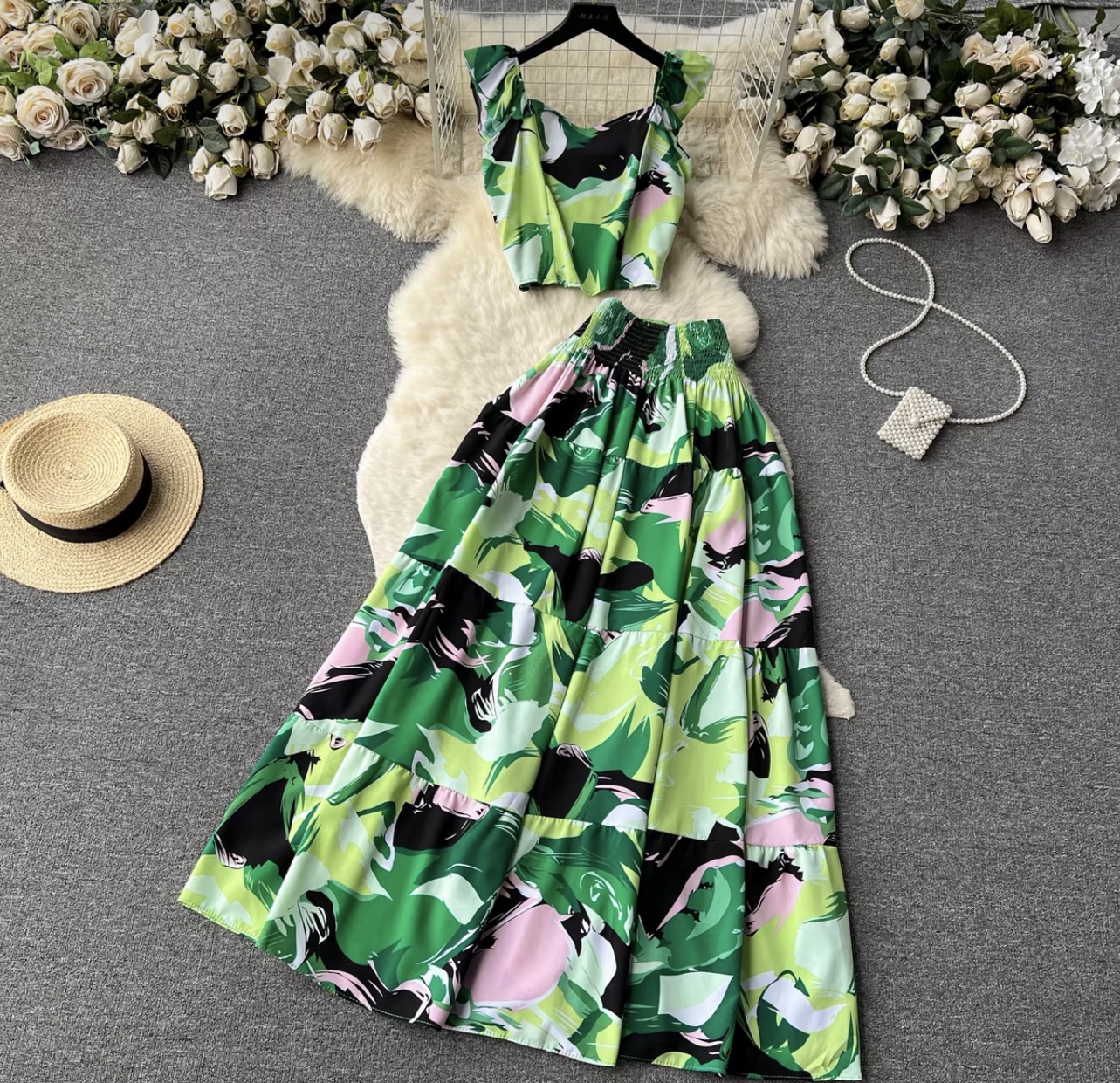 Sneaking looks floral set TPZZ2230 image