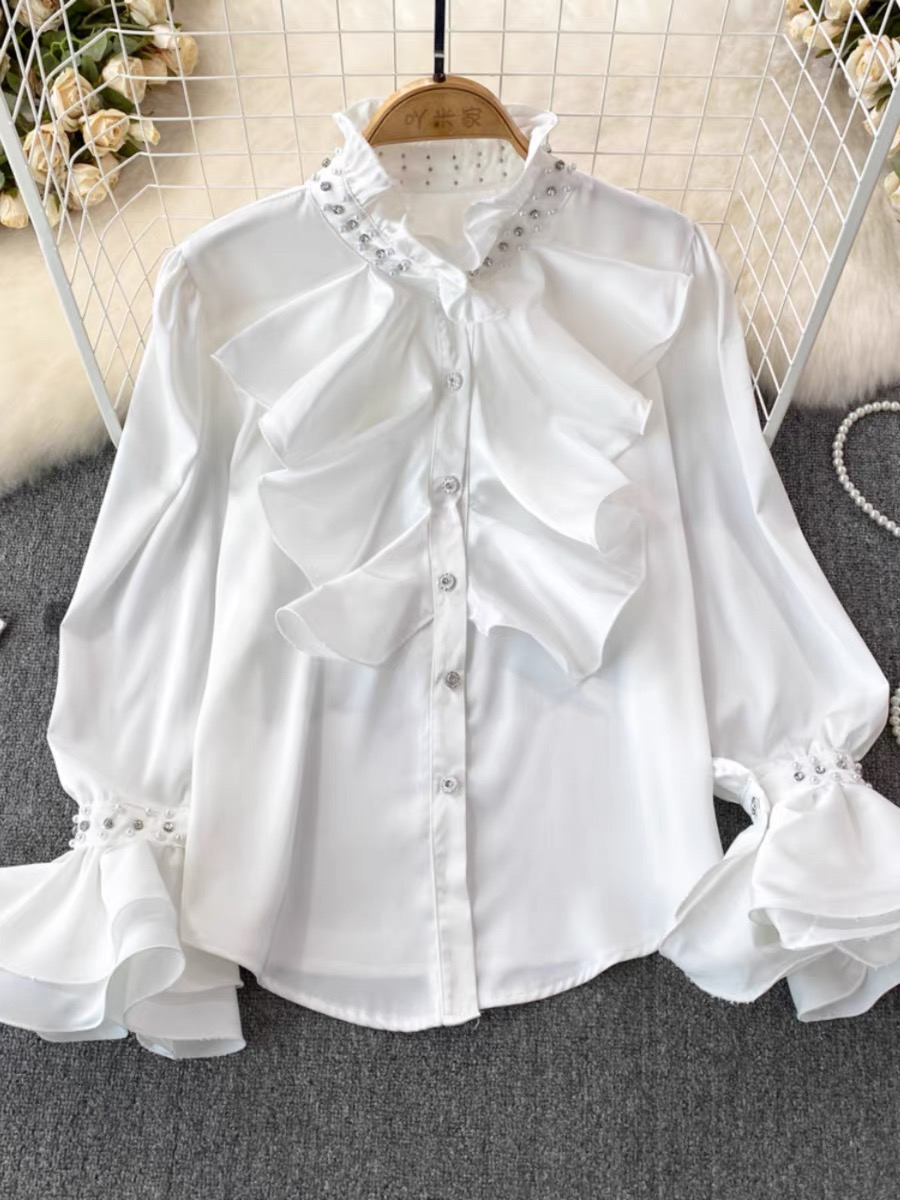 After party ruffle blouse BE252 image