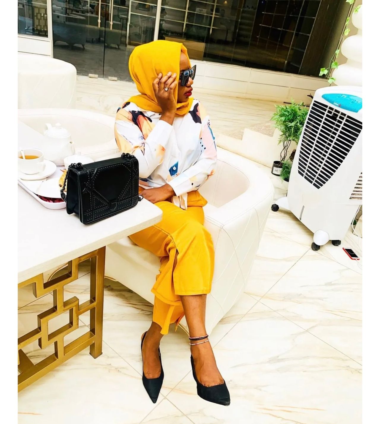 Retro canvas style print set image