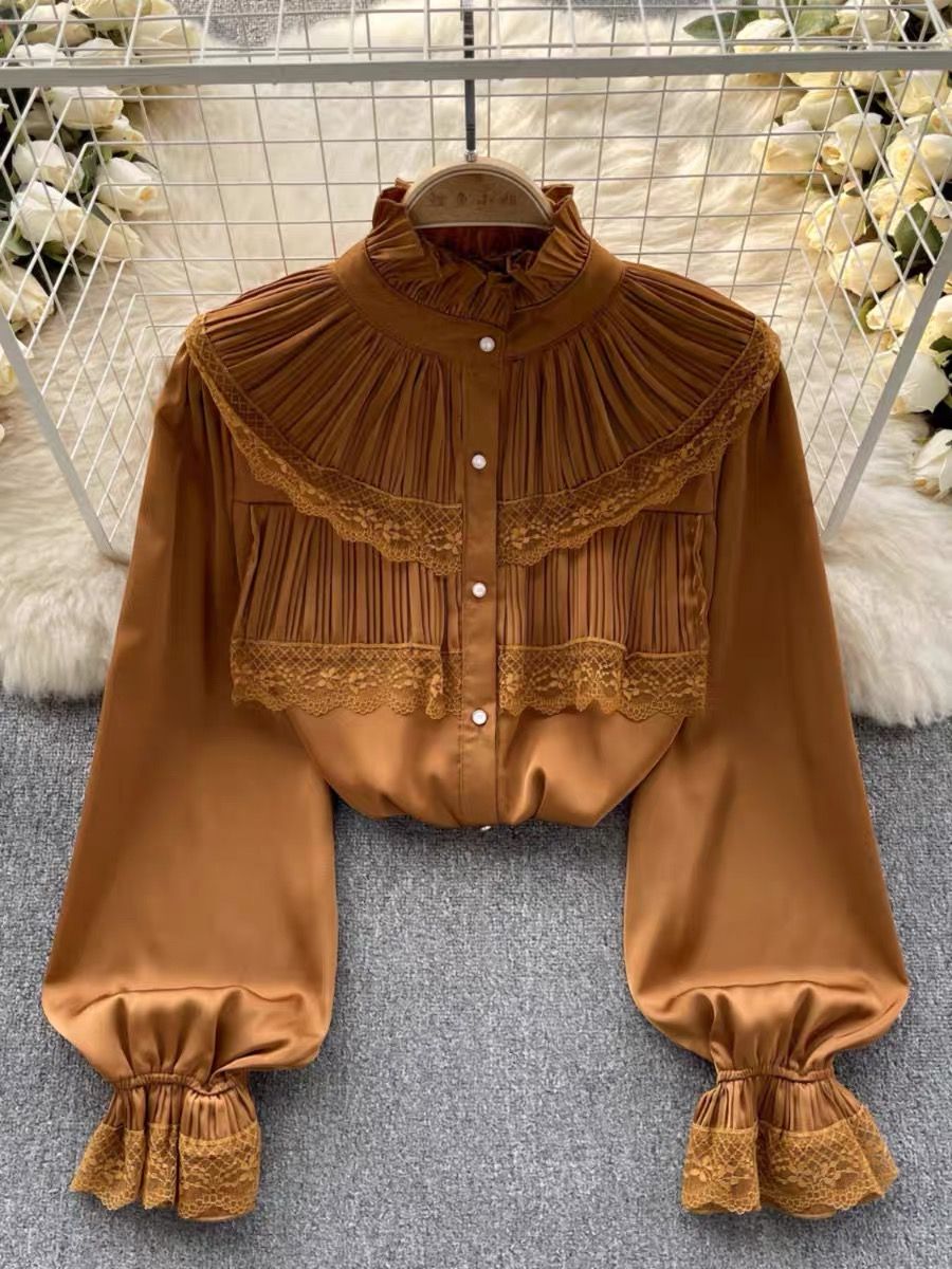 West coast babe lantern blouse BE315 image