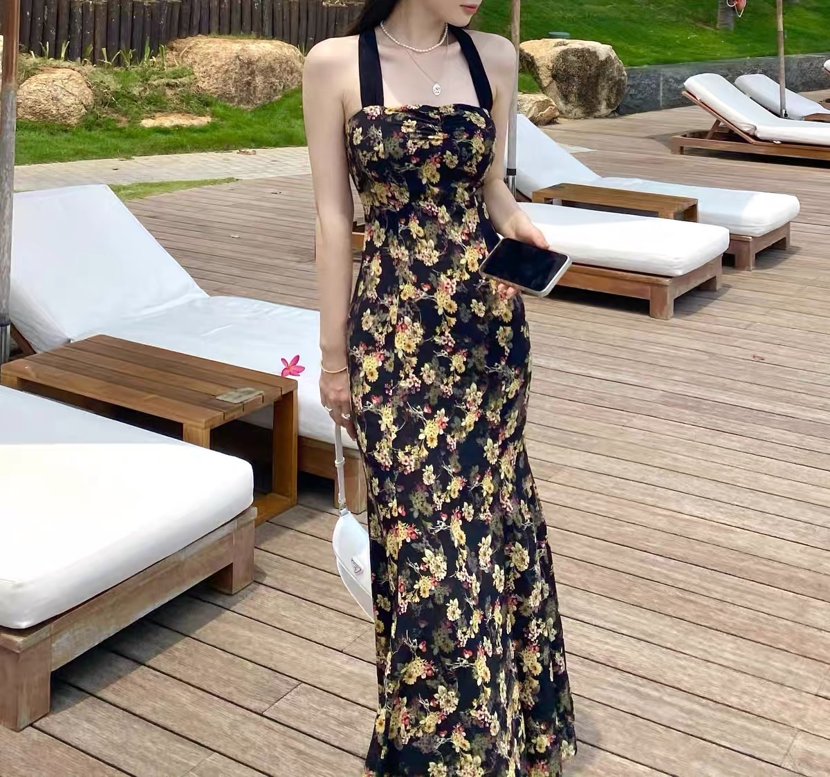 Another memory print dress CD76
