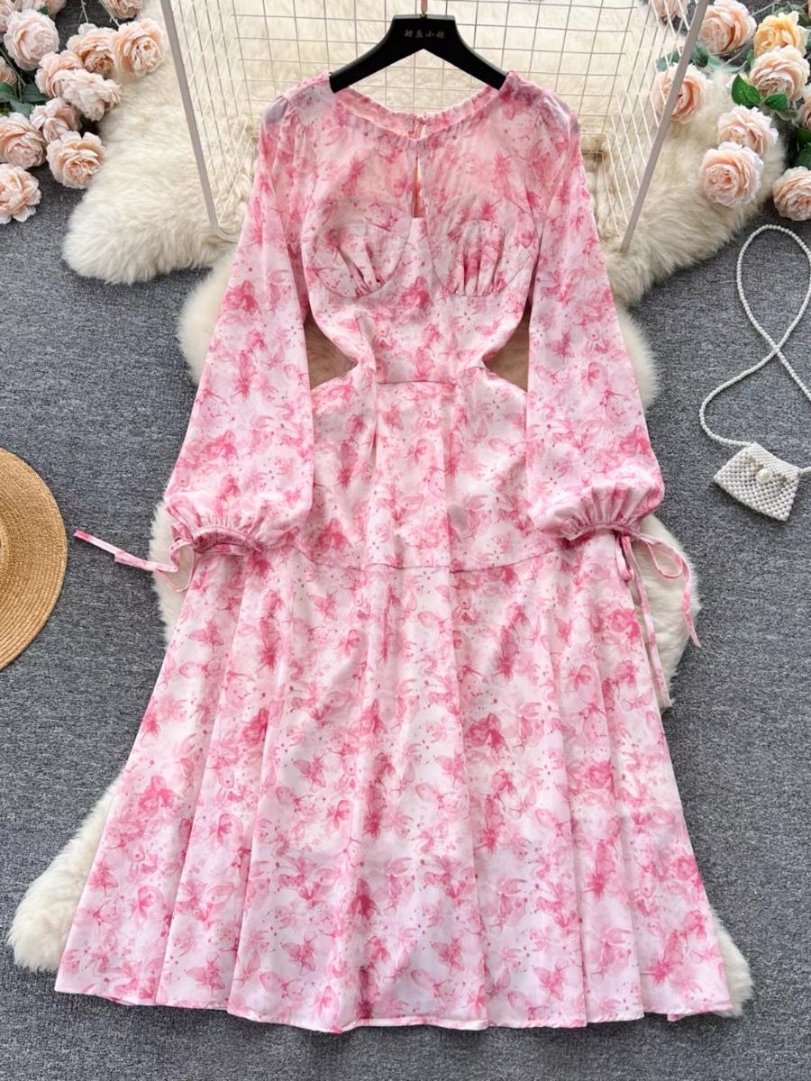 Pretty chic casual Barbie dress CD609 image