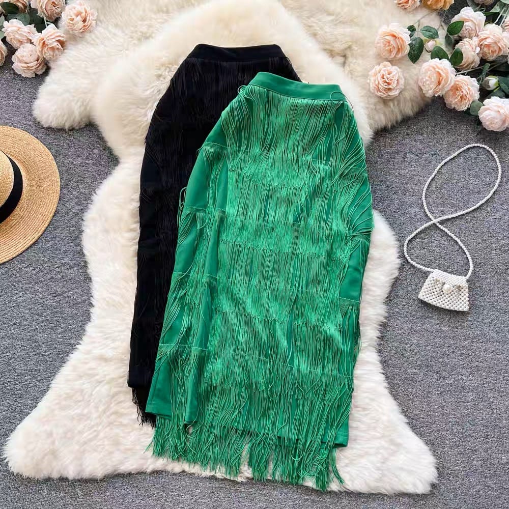 Allie fringe skirt SZZ209 image