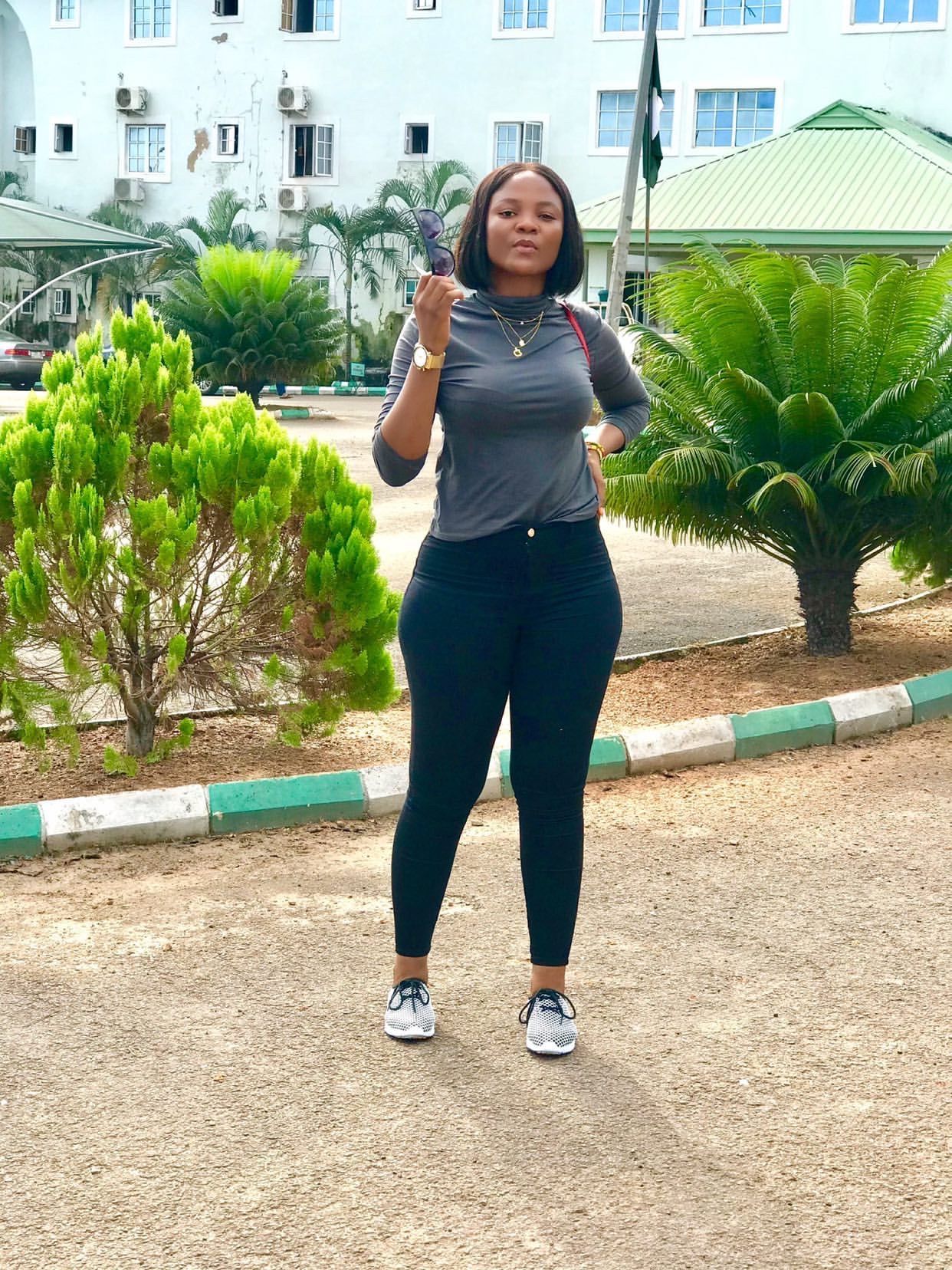 I know your vibe ashy turtle neck top image