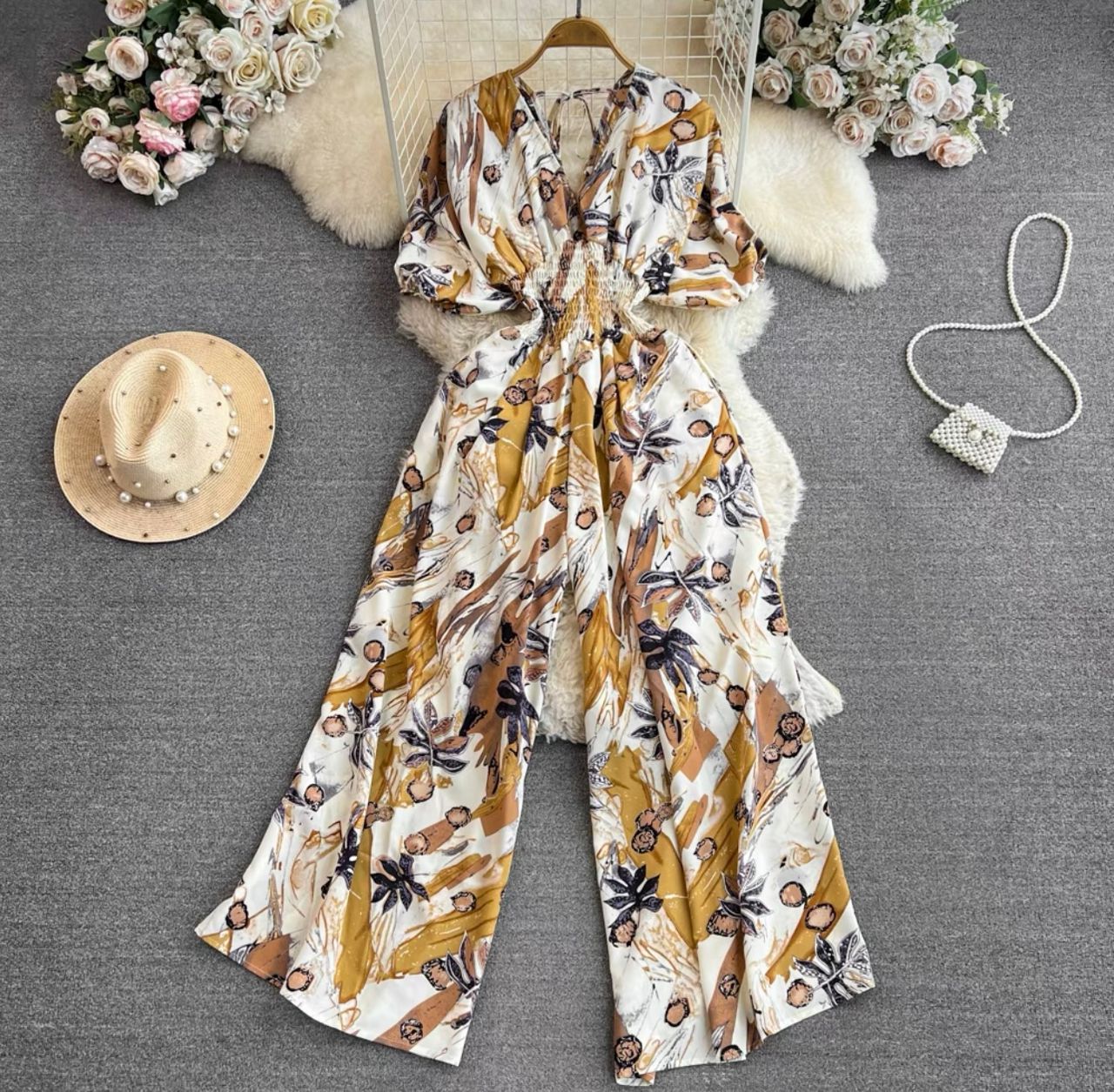 Nights like this print jumpsuit JRZZ626 image