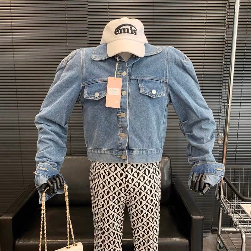 Baby move denim jacket image