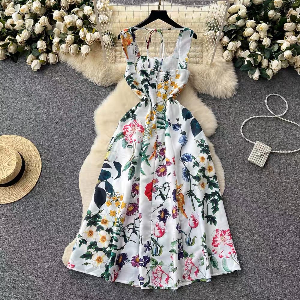 Only elegance floral dress CD263 image