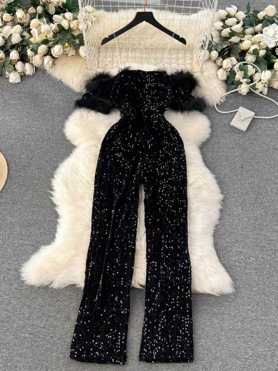On the list for sequin jumpsuit JRZZ647 image