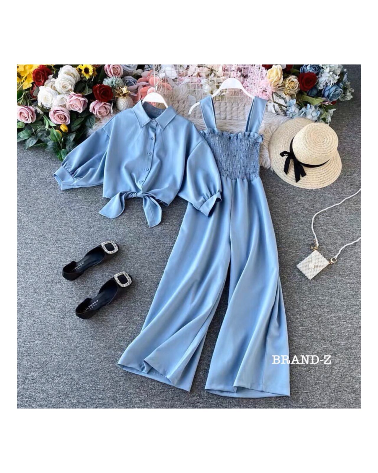 The classy satin set TPZZ118 image