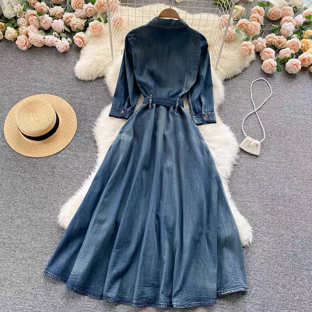 Amina denim dress DD4 image