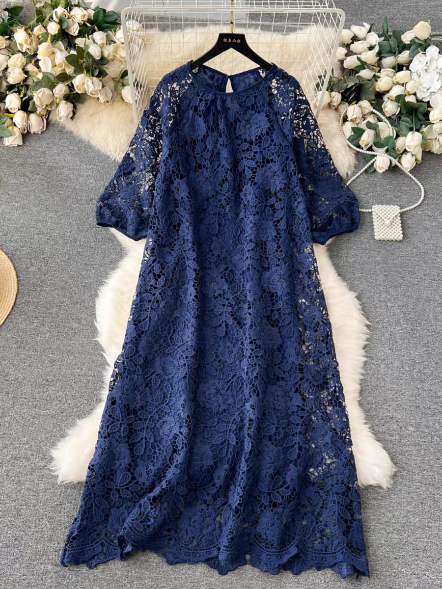 Find me by the beach lace dress FD538 image