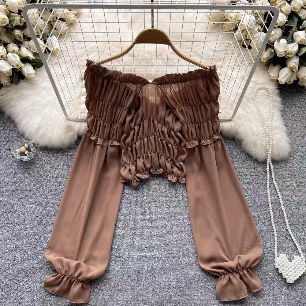 Right to business ruched top TZZ1130 image