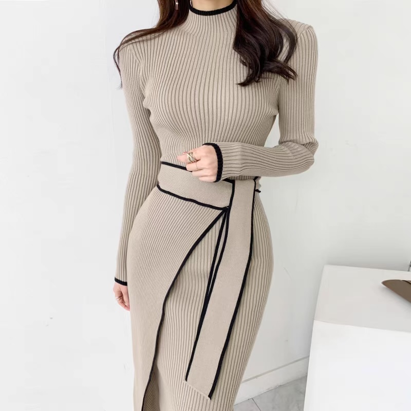 Name in lights sweater dress KD116 image