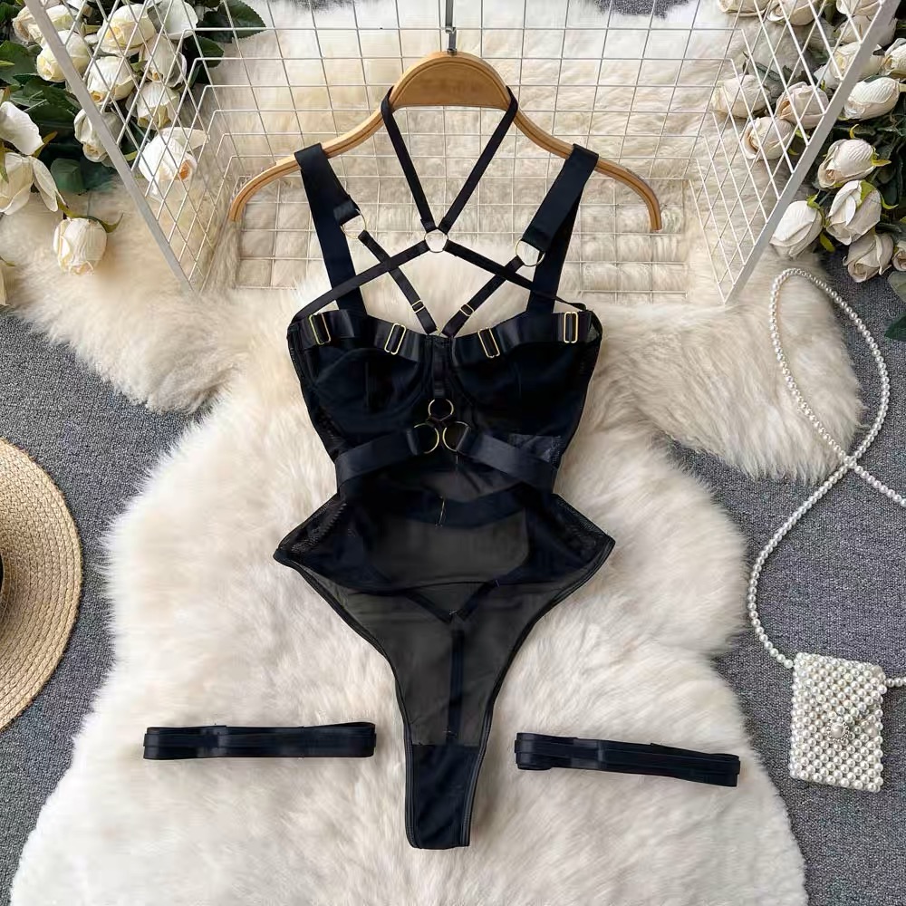 Now and later straps bodysuit TZZ832 image