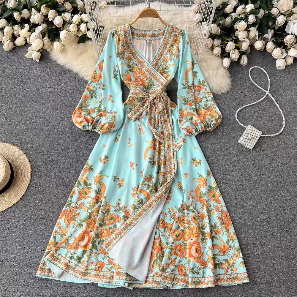 Living my own fantasy print dress ED5