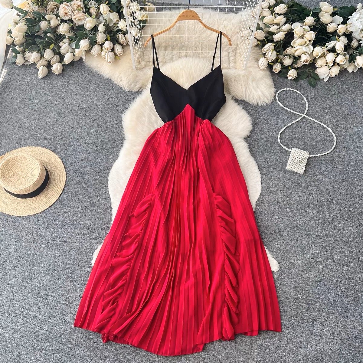 Brunch in paris ruffle dress CD334 image