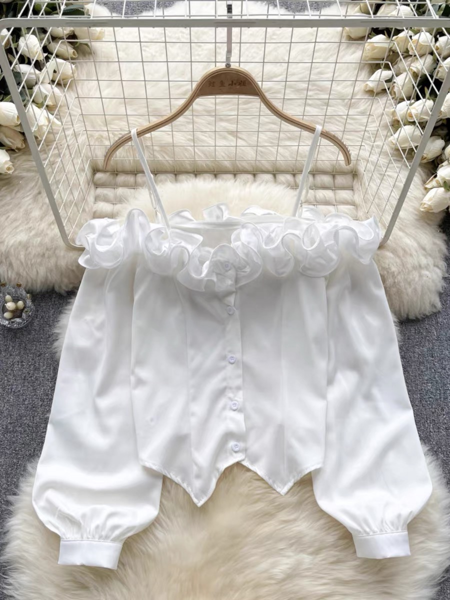 High rollers ruffle top TZZ1524 image