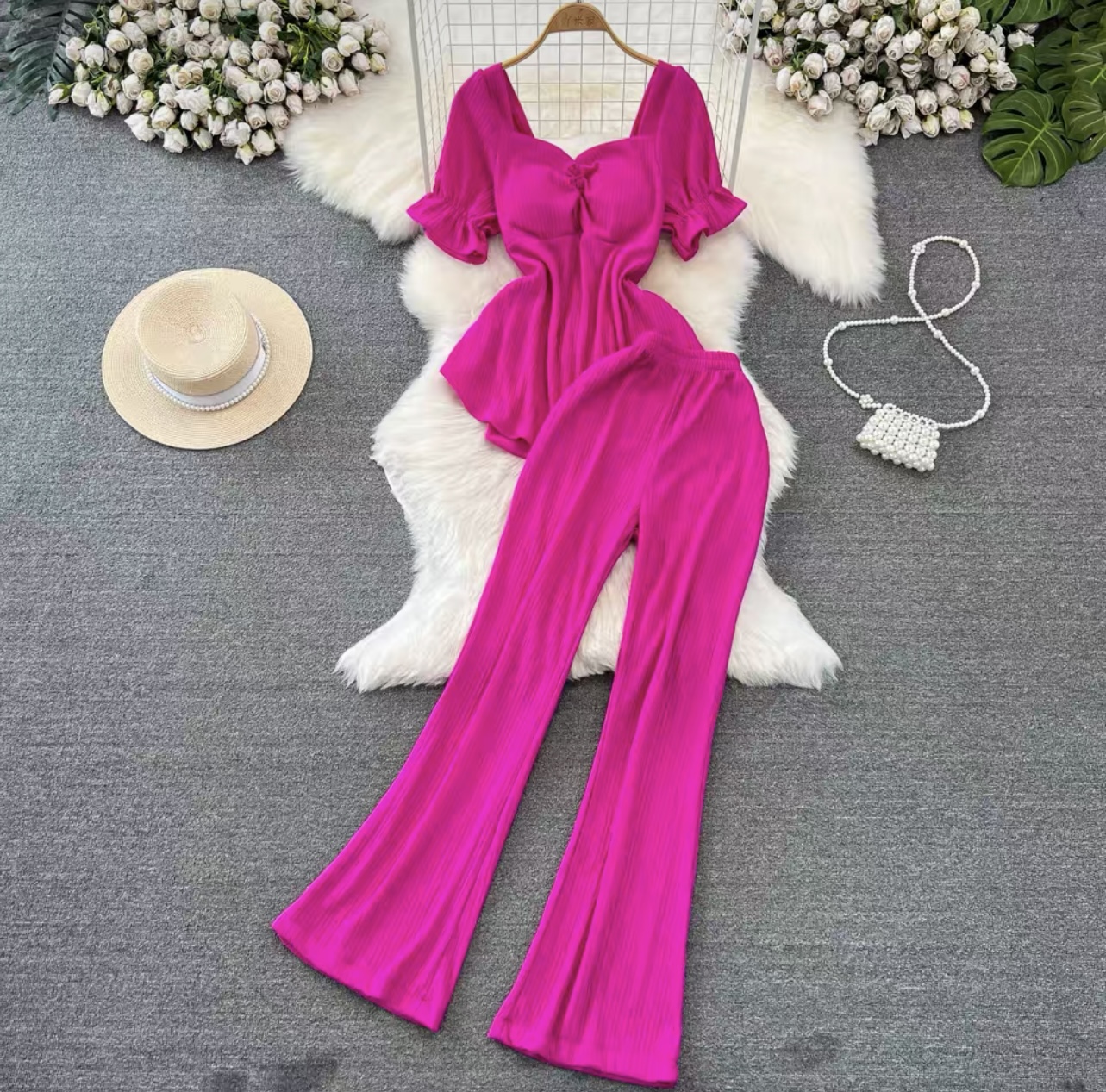 Forever perfect ruched set TPZZ3070 image