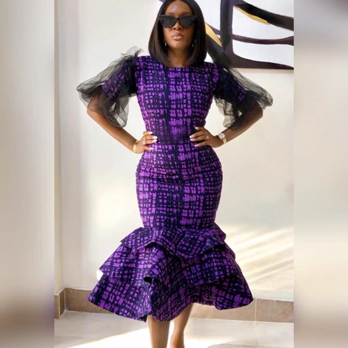 It’s my world ruffle dress EVD48