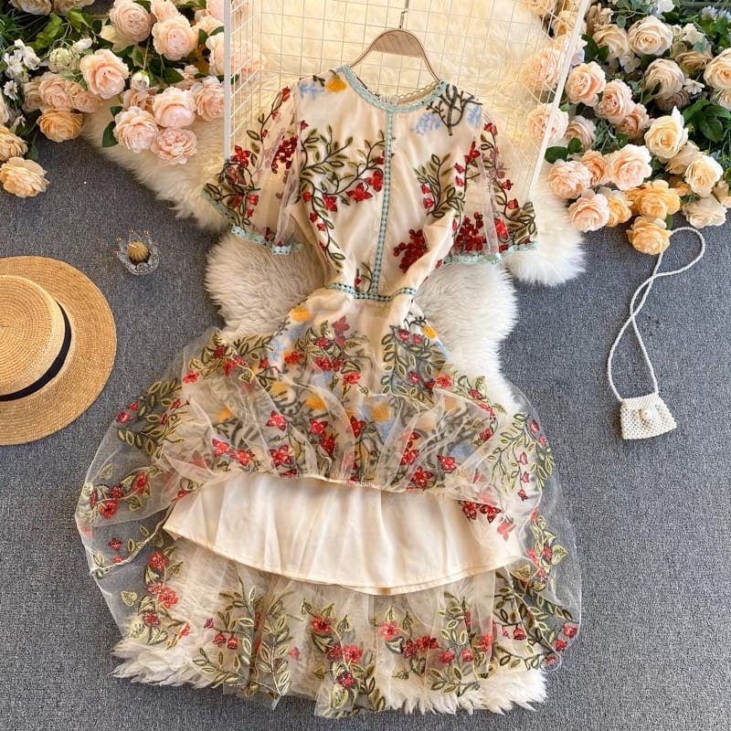 Always been fancy floral dress FD120 image
