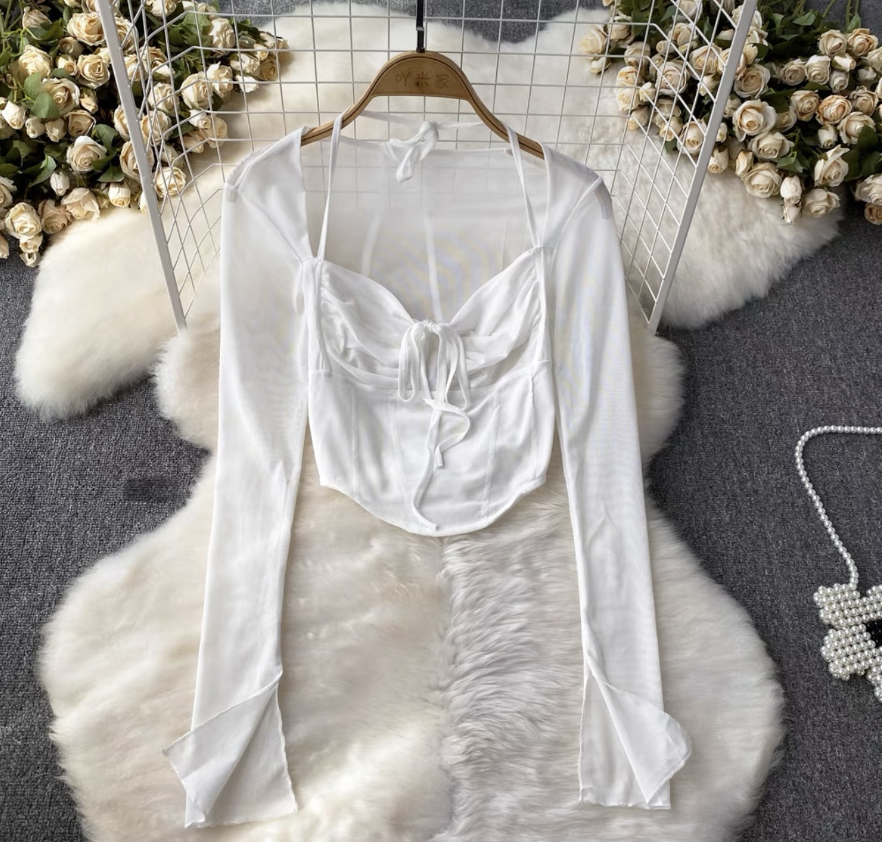 Always fashionably love top TZZ1176 image
