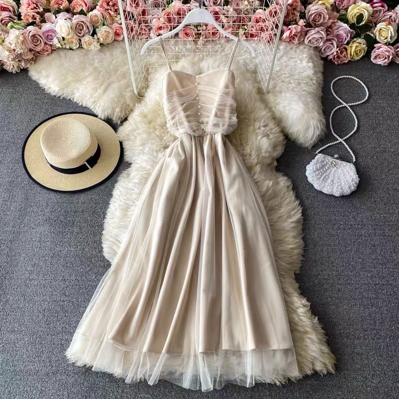 Skater affairs satin dress CD19 image