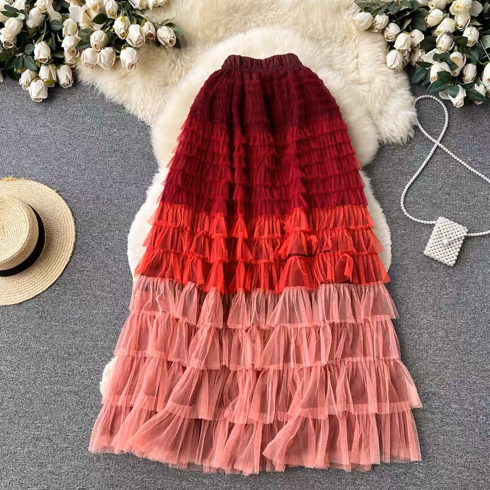 In the stars pleat skirt SZZ217 image