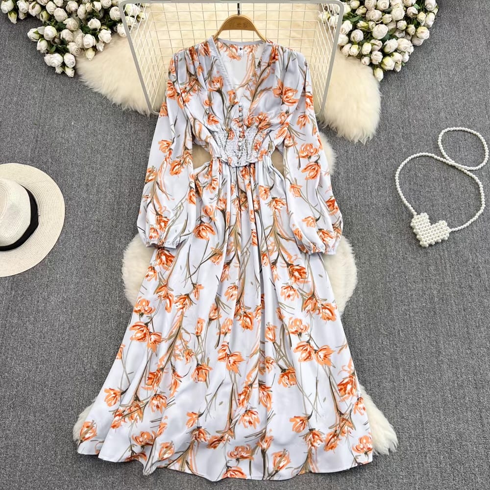 Don’t break his heart floral dress CD175 image