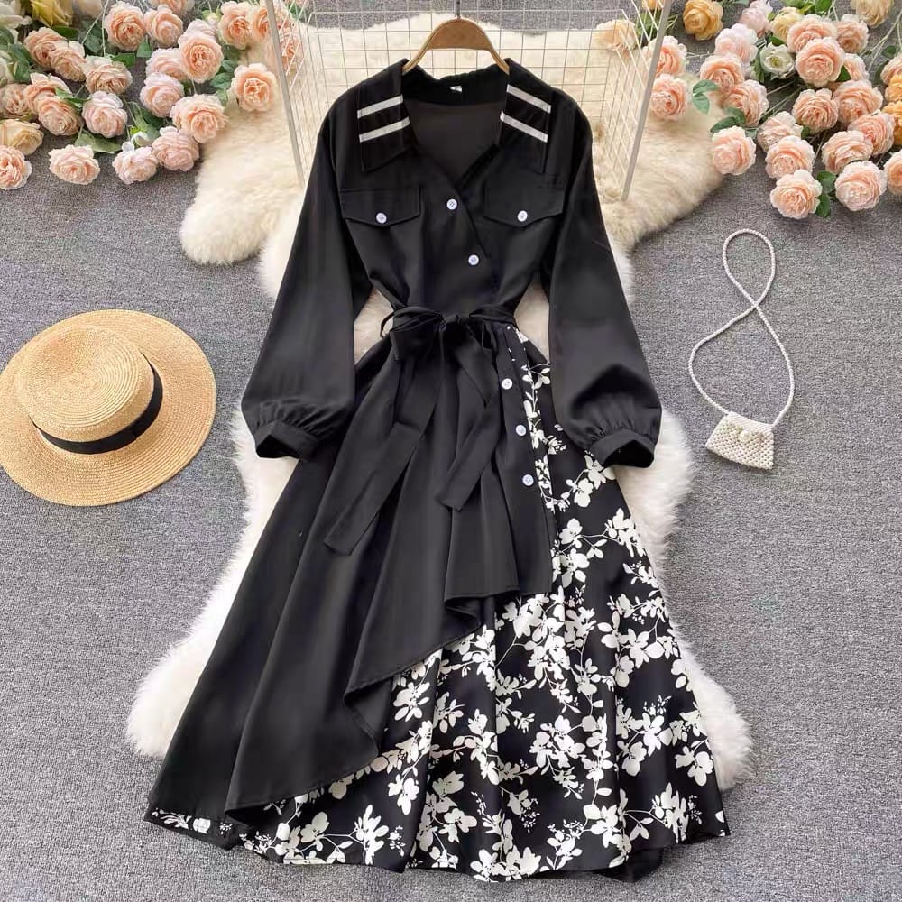 Two meets one style dress FD29 image