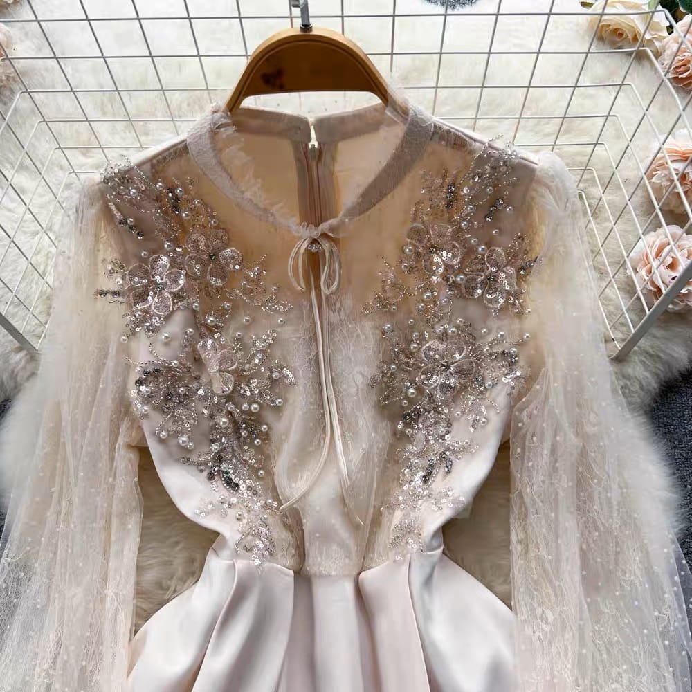 Cinderella rhinestone dress FD111 image