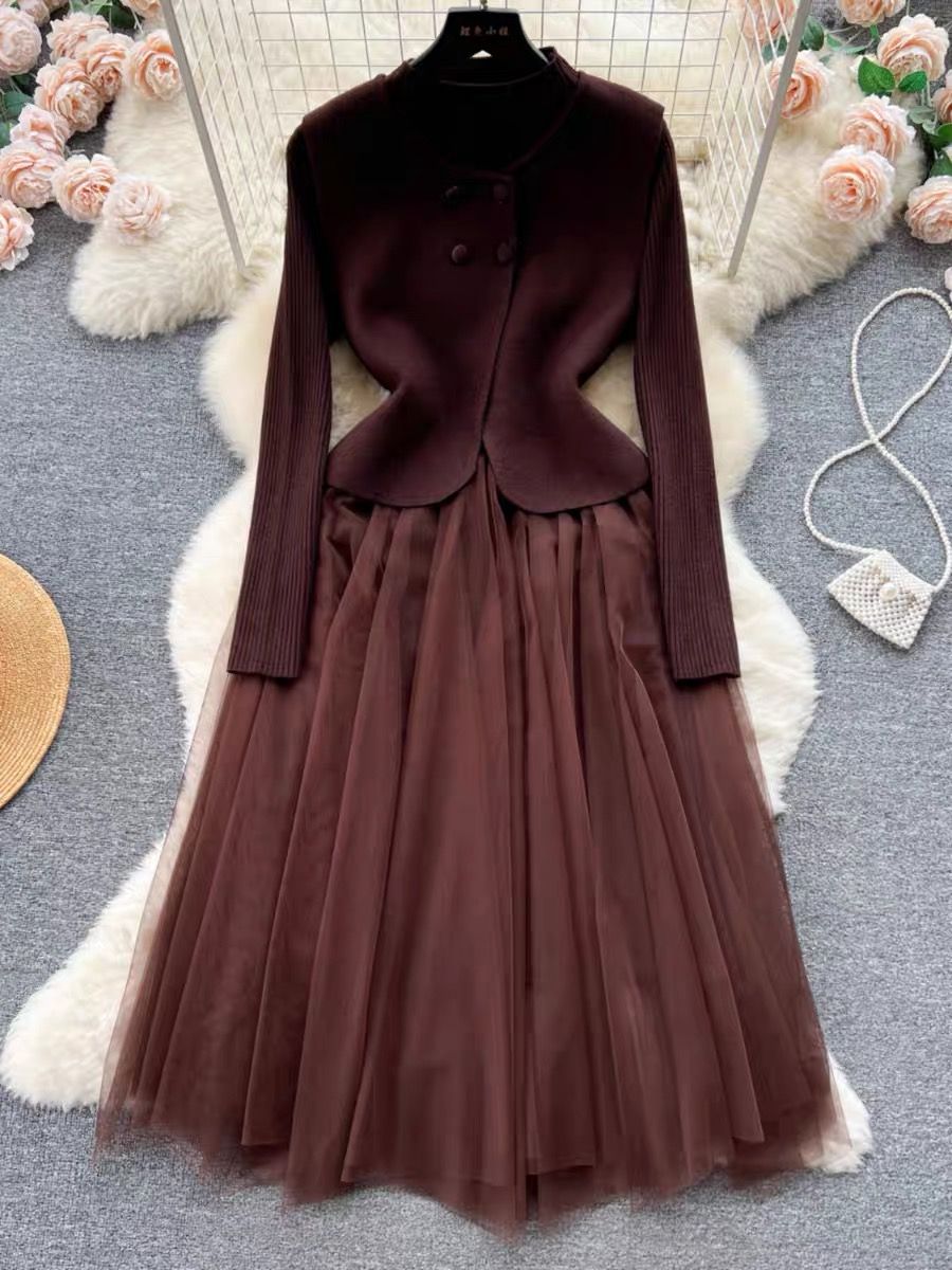 She’s a boss sweater dress KD223 image