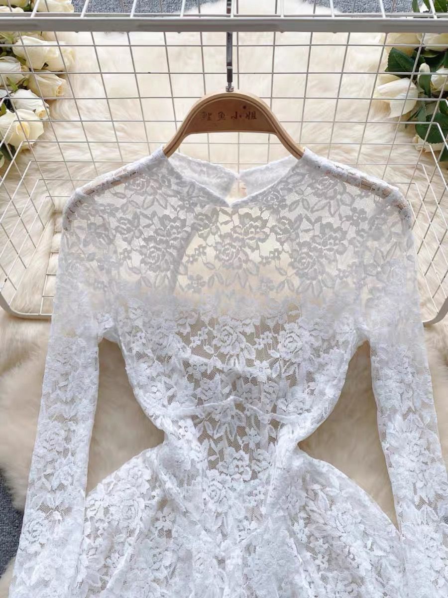 All chills lace dress CD552 image