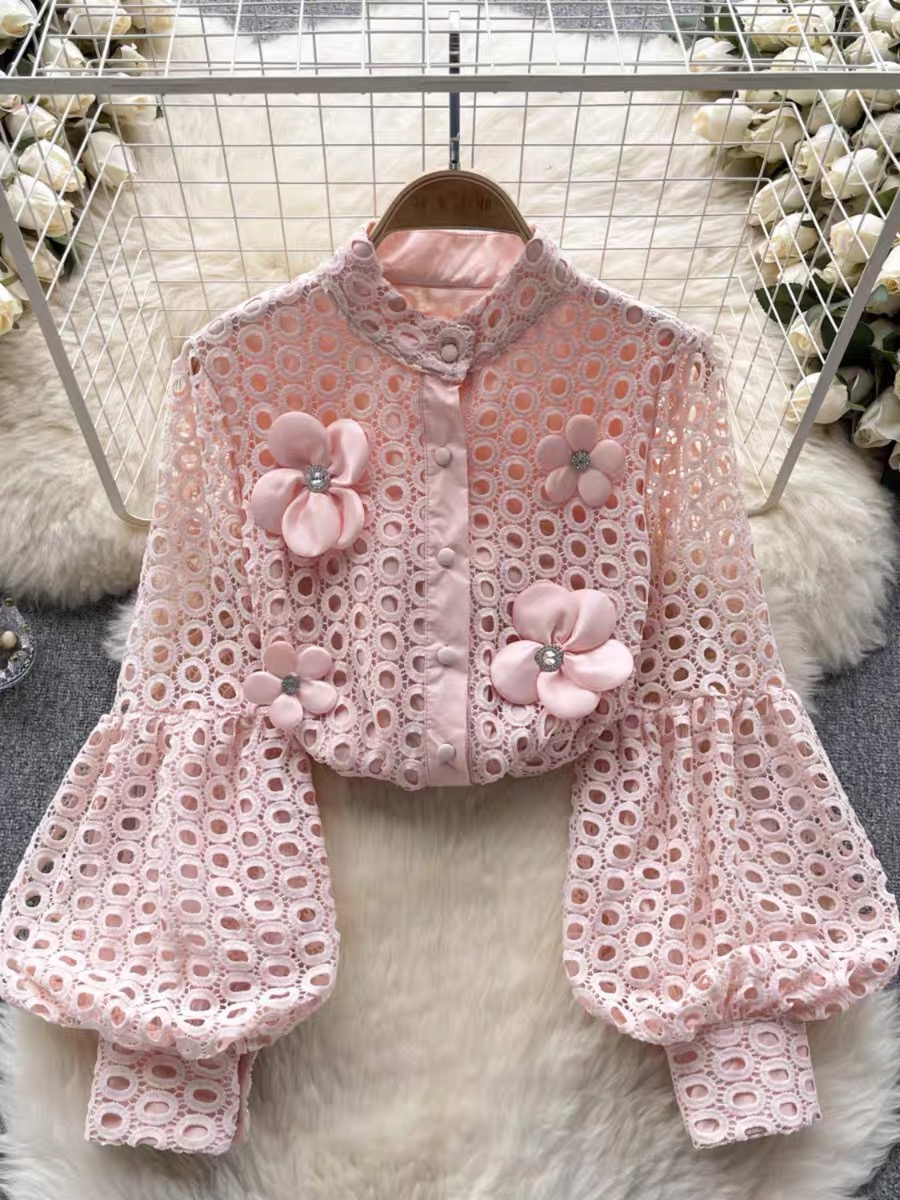 Your biggest fan lace blouse BE267 image