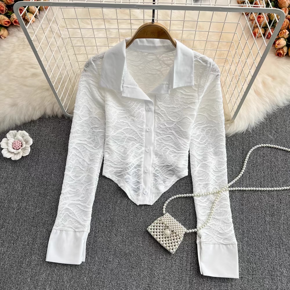 Luminous ruched top TZZ803 image