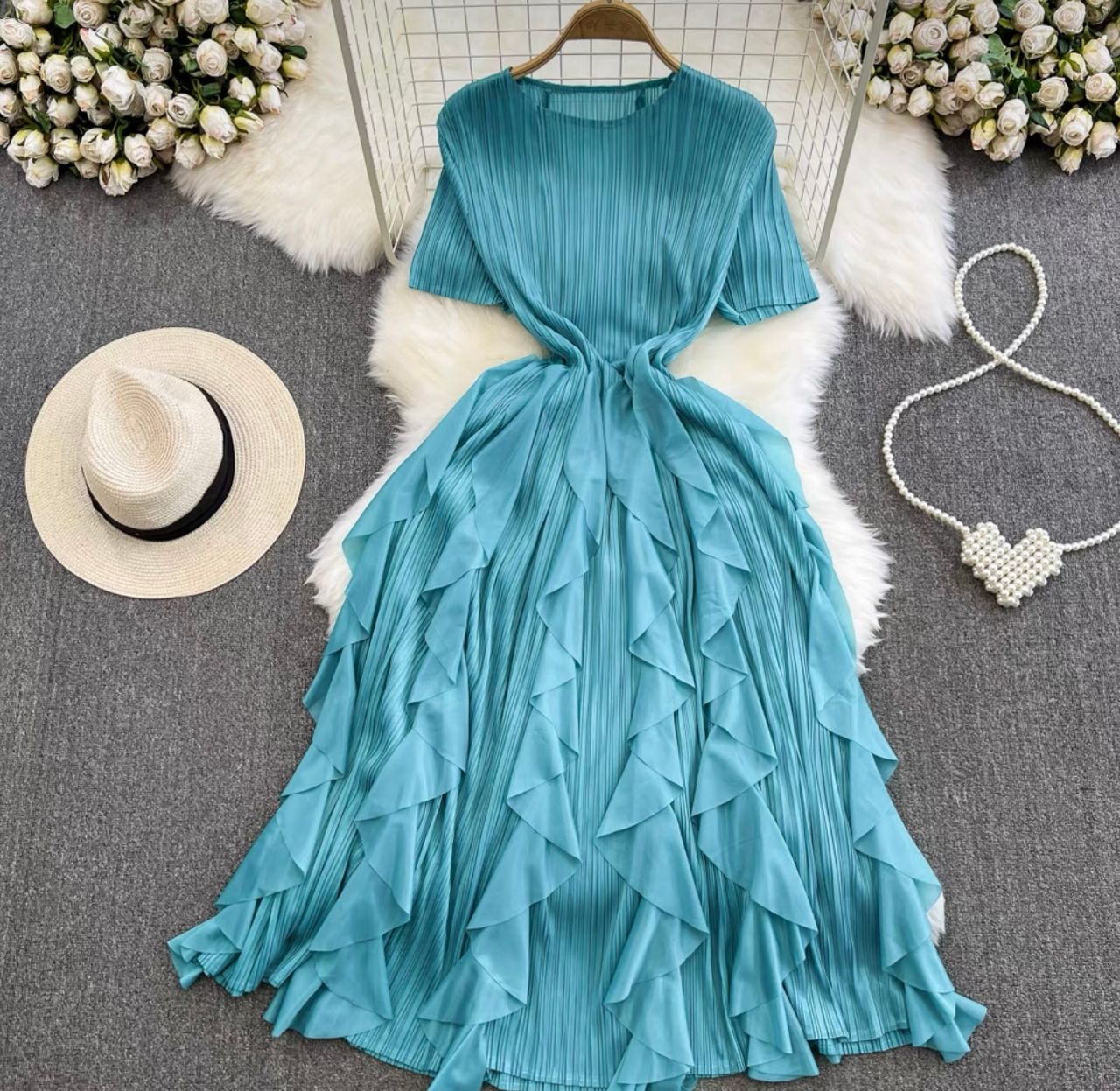 Strongest link ruffle dress FD284 image
