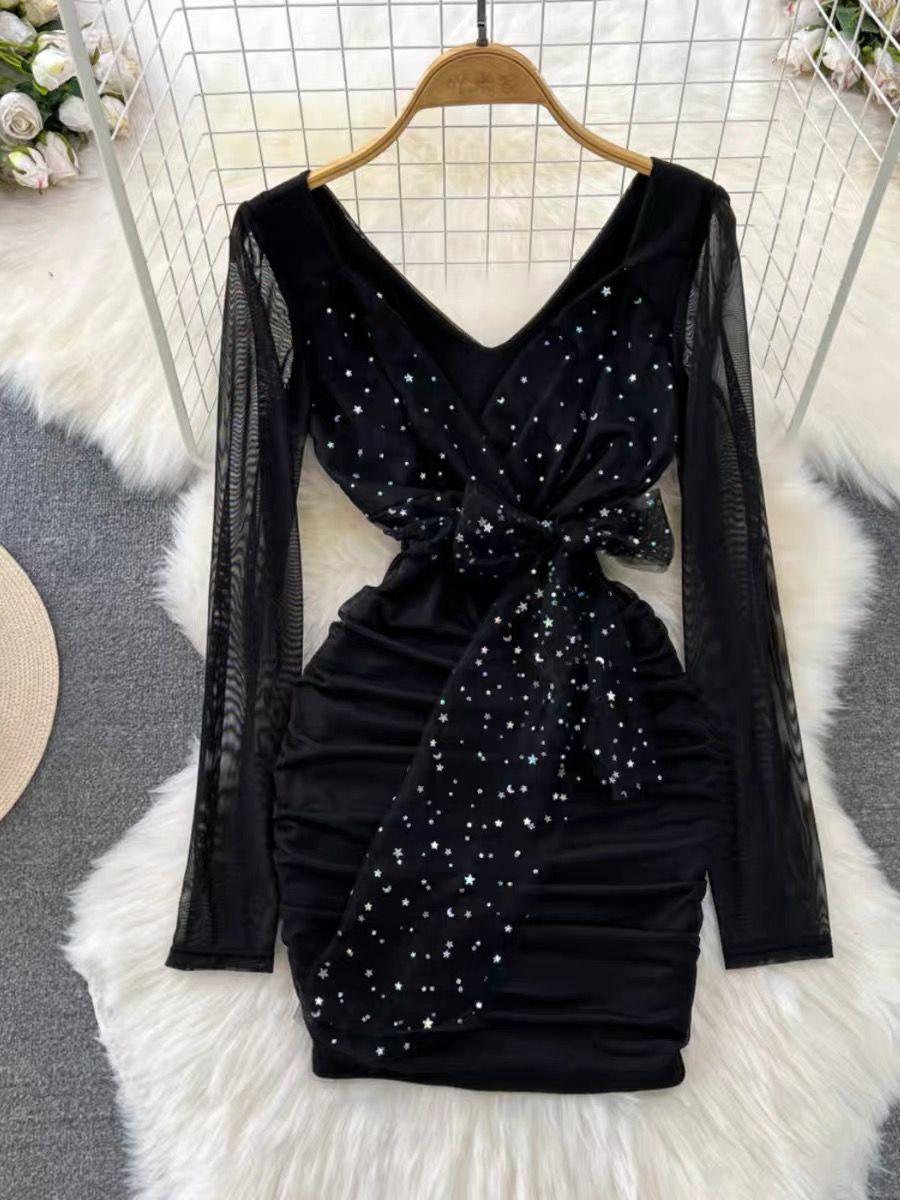 All eyes on you glitter dress CBC315 image