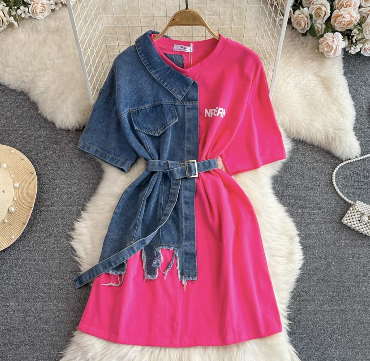 Like expensive things part denim shirt SDZZ774 image