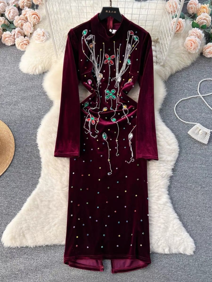 Mrs claus holiday dress EBC100 image